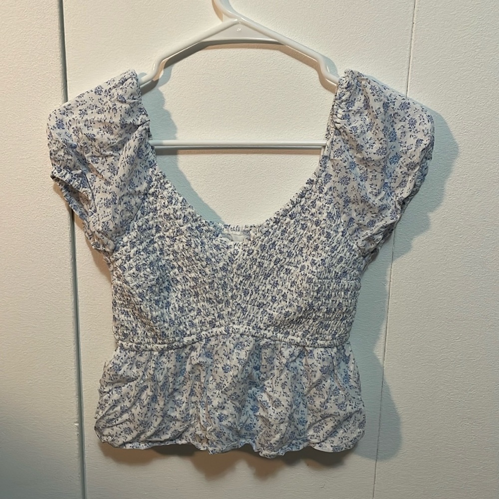 Floral Hollister Crop Top (new with tags)